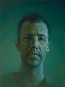 Self-Portrait in Green  -  Michael Devore